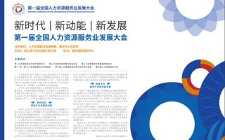 新时代｜新动能｜新发展第一届全国人力资源服务业发展大会