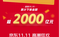 00:09下单突破2000亿，京东11.11彰显6大消费趋势