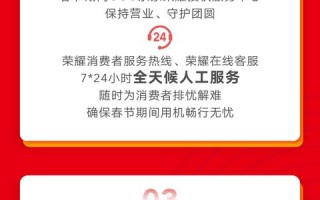 荣耀商城“春节不打烊”：线上订单正常发货配送