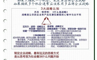 企业战略：发现新品类和定位的机会