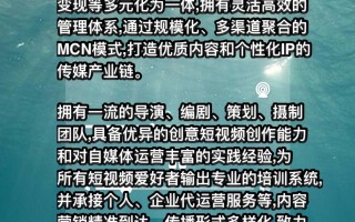 抖音代运营