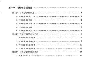 行政全面可视化大全（290页）