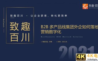 B2B多产品线集团外企如何落地营销数字化（报告）