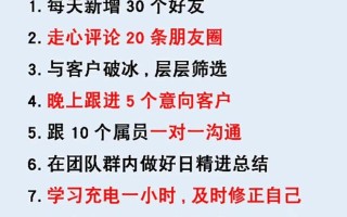 销售员一天的工作