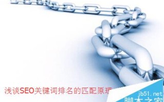 网站怎么合理匹配关键字? 关键字排行的匹配原理介绍