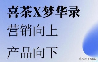 喜茶X梦华录一案例拆解