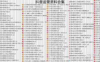 抖音账号运营策划表范文抖音直播推广怎么操作营销短视频 ... ...