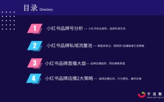 2021Q1小红书品牌自运营&店播营销报告