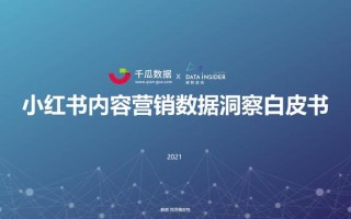 2021小红书内容营销数据洞察报告