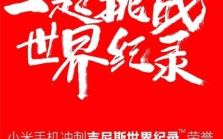 小米刷新吉尼斯纪录：奇迹是如何创造的