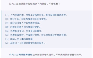 你了解人力资源服务机构吗？来看→