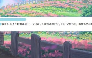 u盘格式化不有写保护-(u盘不能格式化有写保护)