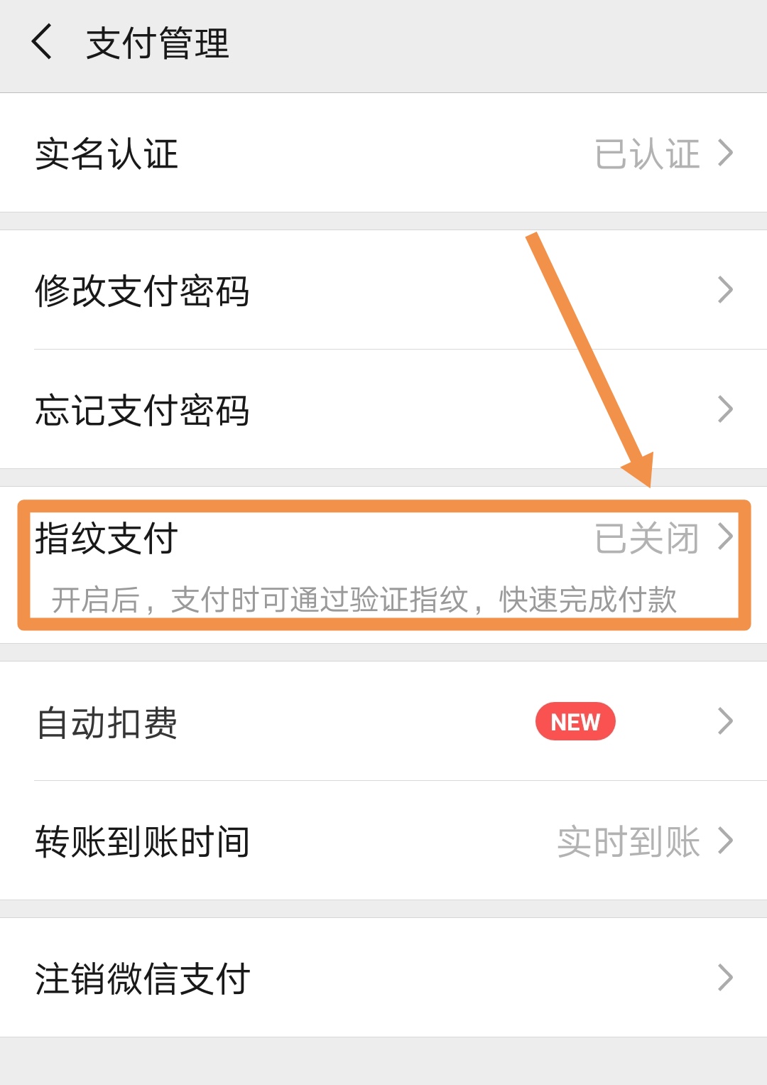 微信指纹支付在哪里设置（微信指纹支付启用方式）-第4张图片-90博客网