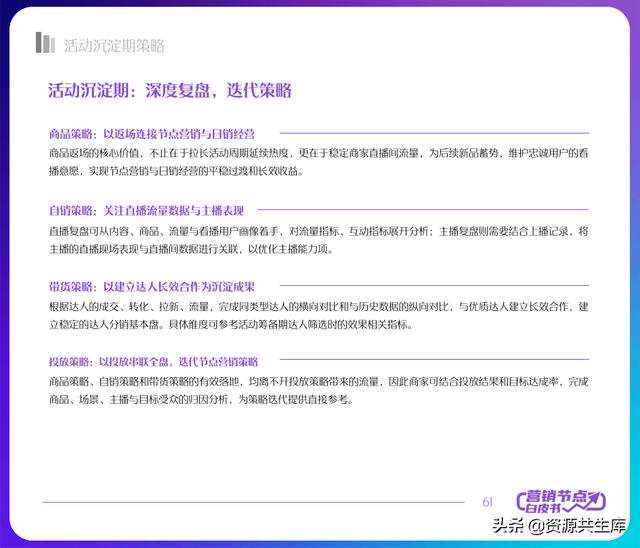 2022年抖音电商营销白皮书（全年营销日历+营销大促活动规划）-第61张图片-90博客网