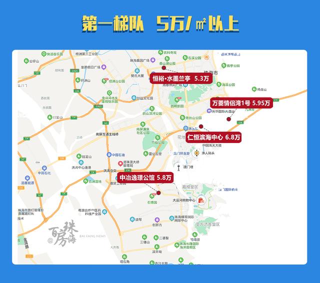 10个板块PK！珠海房价金字塔排名出炉，77盘最新房价地图-第3张图片-90博客网