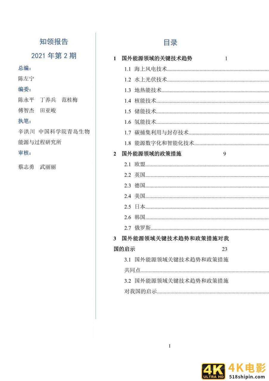 实现碳中和目标：国外能源领域的关键技术和政策措施-第3张图片-90博客网