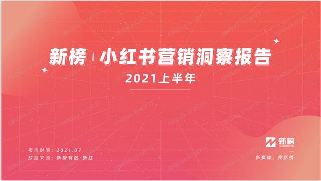 2021上半年小红书营销洞察报告ppt-第1张图片-90博客网