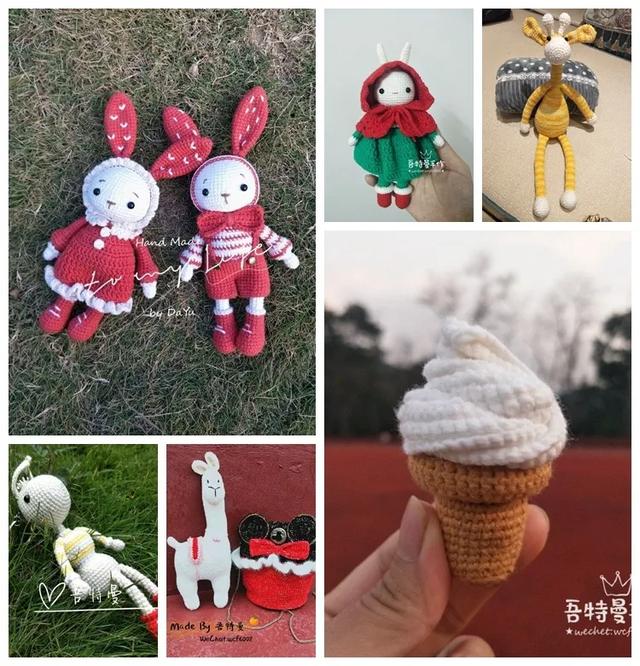 五颜六色的线材，钩出你的专属条纹小猴子！DIY钩针编织附教程-第4张图片-90博客网