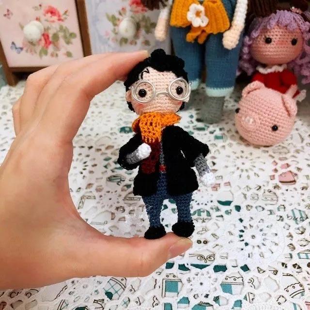 五颜六色的线材，钩出你的专属条纹小猴子！DIY钩针编织附教程-第1张图片-90博客网