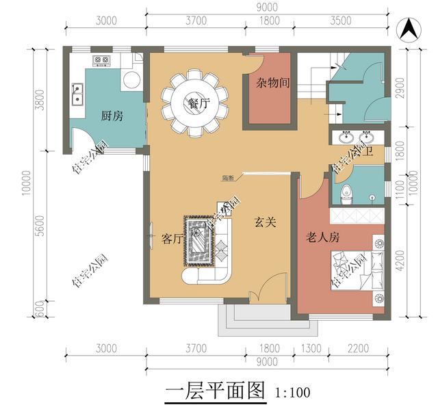 还在因宅基地小而烦恼？来看看这十套图纸，小天地也有大精彩-第3张图片-90博客网