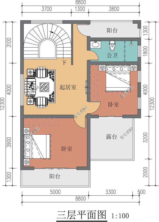 还在因宅基地小而烦恼？来看看这十套图纸，小天地也有大精彩-第14张图片-90博客网