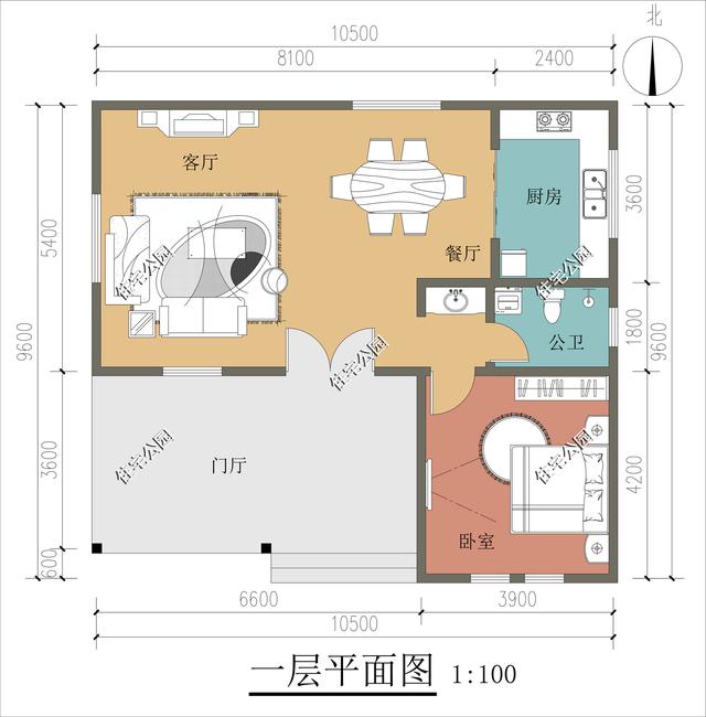 还在因宅基地小而烦恼？来看看这十套图纸，小天地也有大精彩-第30张图片-90博客网