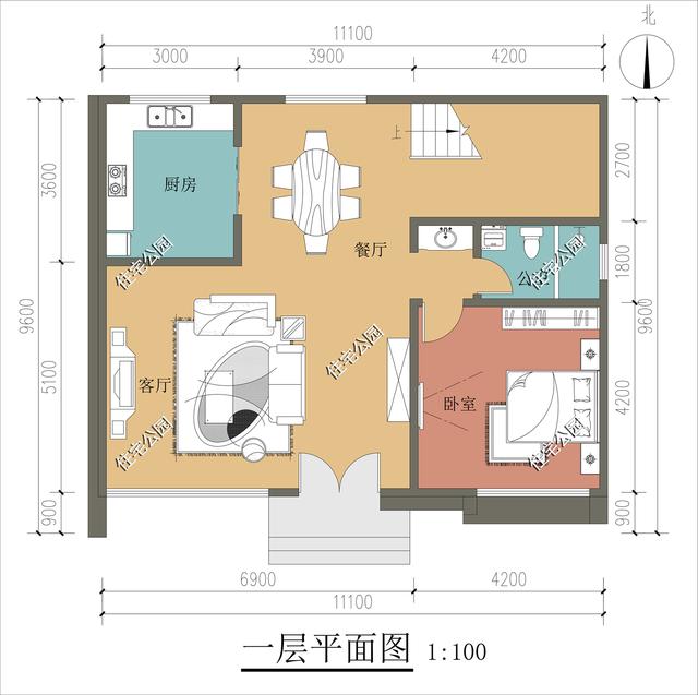 还在因宅基地小而烦恼？来看看这十套图纸，小天地也有大精彩-第33张图片-90博客网