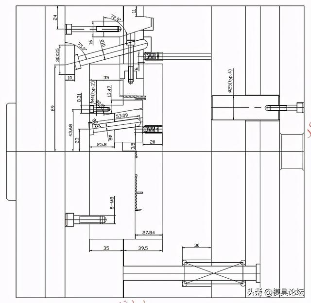 全站仪机芯支架注塑模设计要点+3d-第4张图片-90博客网