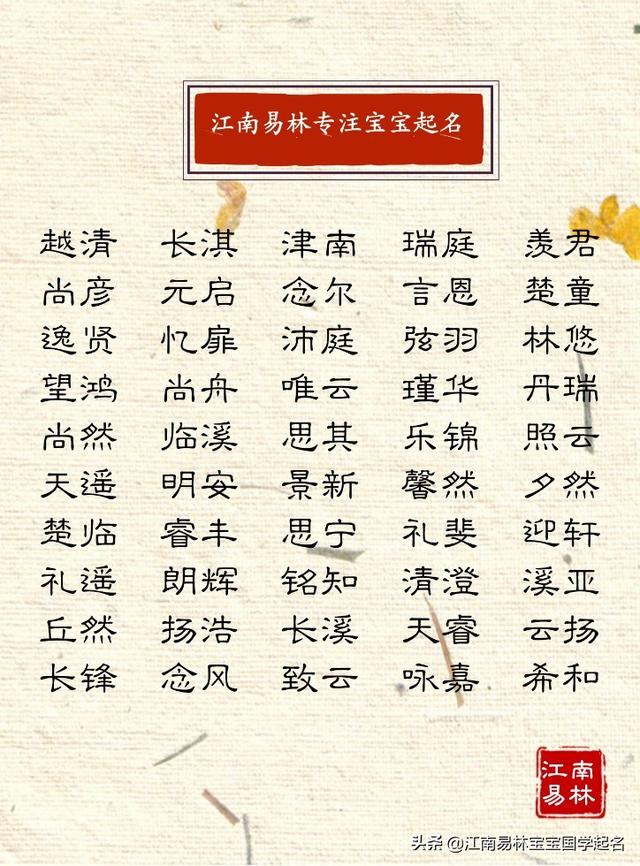 诗经起名：200个豁达幸福的名字，让孩子拥有诗意般的生活！-第6张图片-90博客网