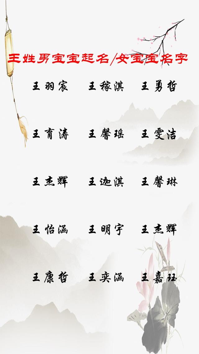 2021牛年宝宝起名取名：王姓男孩起名，女宝宝名字大全-第3张图片-90博客网