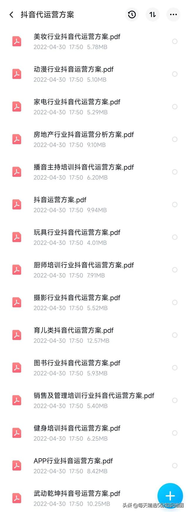 小编连续熬夜5天，整理出15个行业抖音运营方案PPT合集-全是干货-第1张图片-90博客网