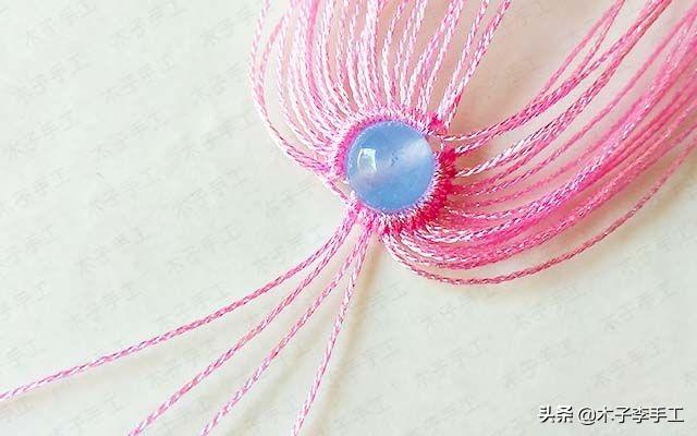 镂空香囊挂件的详细编织图解，步骤太多，保存下来慢慢看哦-第8张图片-90博客网