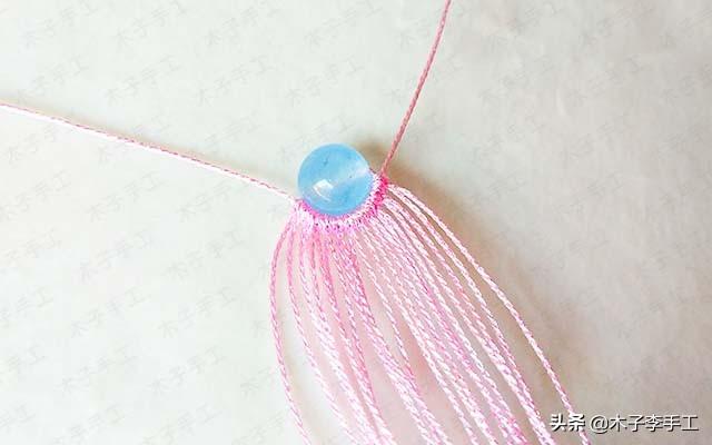 镂空香囊挂件的详细编织图解，步骤太多，保存下来慢慢看哦-第5张图片-90博客网