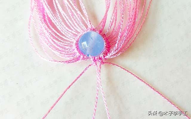 镂空香囊挂件的详细编织图解，步骤太多，保存下来慢慢看哦-第9张图片-90博客网