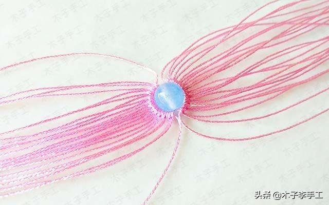 镂空香囊挂件的详细编织图解，步骤太多，保存下来慢慢看哦-第7张图片-90博客网