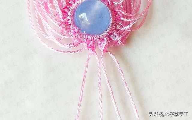 镂空香囊挂件的详细编织图解，步骤太多，保存下来慢慢看哦-第15张图片-90博客网