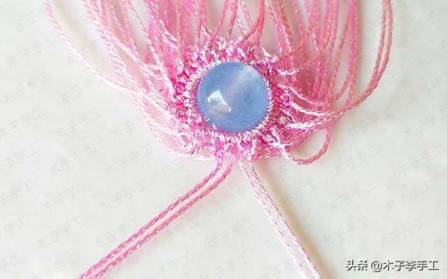 镂空香囊挂件的详细编织图解，步骤太多，保存下来慢慢看哦-第14张图片-90博客网