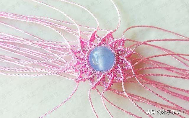 镂空香囊挂件的详细编织图解，步骤太多，保存下来慢慢看哦-第18张图片-90博客网