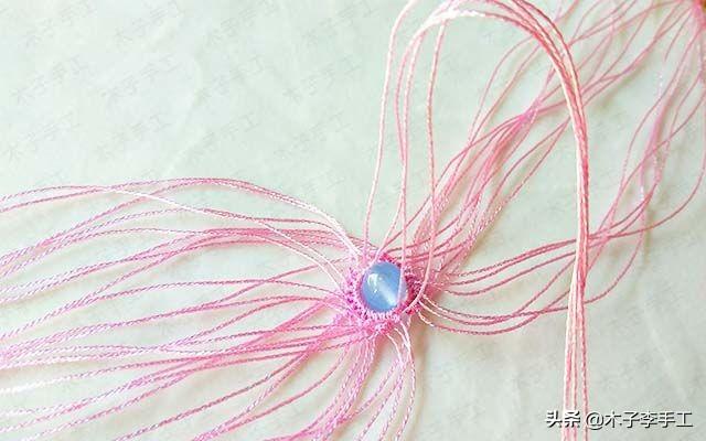 镂空香囊挂件的详细编织图解，步骤太多，保存下来慢慢看哦-第11张图片-90博客网