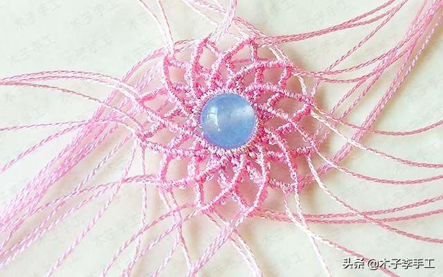 镂空香囊挂件的详细编织图解，步骤太多，保存下来慢慢看哦-第22张图片-90博客网