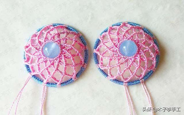镂空香囊挂件的详细编织图解，步骤太多，保存下来慢慢看哦-第36张图片-90博客网