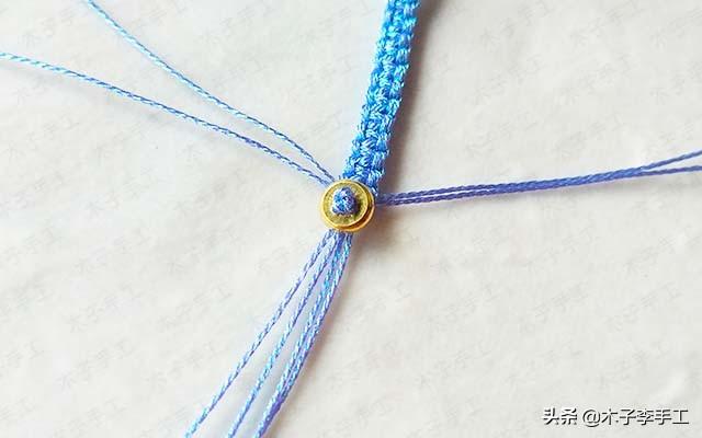 镂空香囊挂件的详细编织图解，步骤太多，保存下来慢慢看哦-第50张图片-90博客网