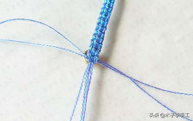 镂空香囊挂件的详细编织图解，步骤太多，保存下来慢慢看哦-第51张图片-90博客网