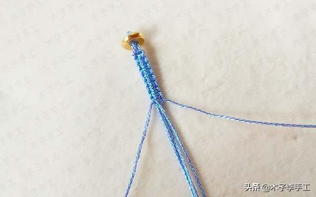 镂空香囊挂件的详细编织图解，步骤太多，保存下来慢慢看哦-第58张图片-90博客网