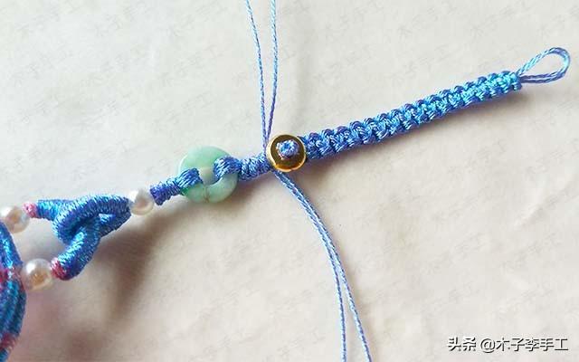 镂空香囊挂件的详细编织图解，步骤太多，保存下来慢慢看哦-第54张图片-90博客网