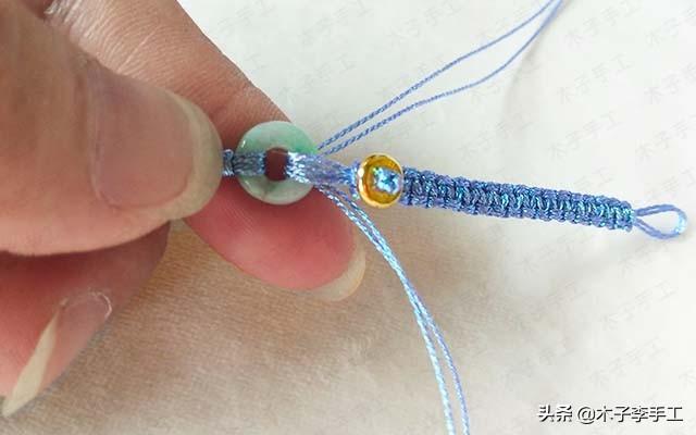 镂空香囊挂件的详细编织图解，步骤太多，保存下来慢慢看哦-第53张图片-90博客网