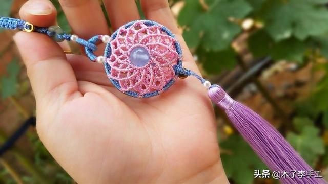 镂空香囊挂件的详细编织图解，步骤太多，保存下来慢慢看哦-第65张图片-90博客网