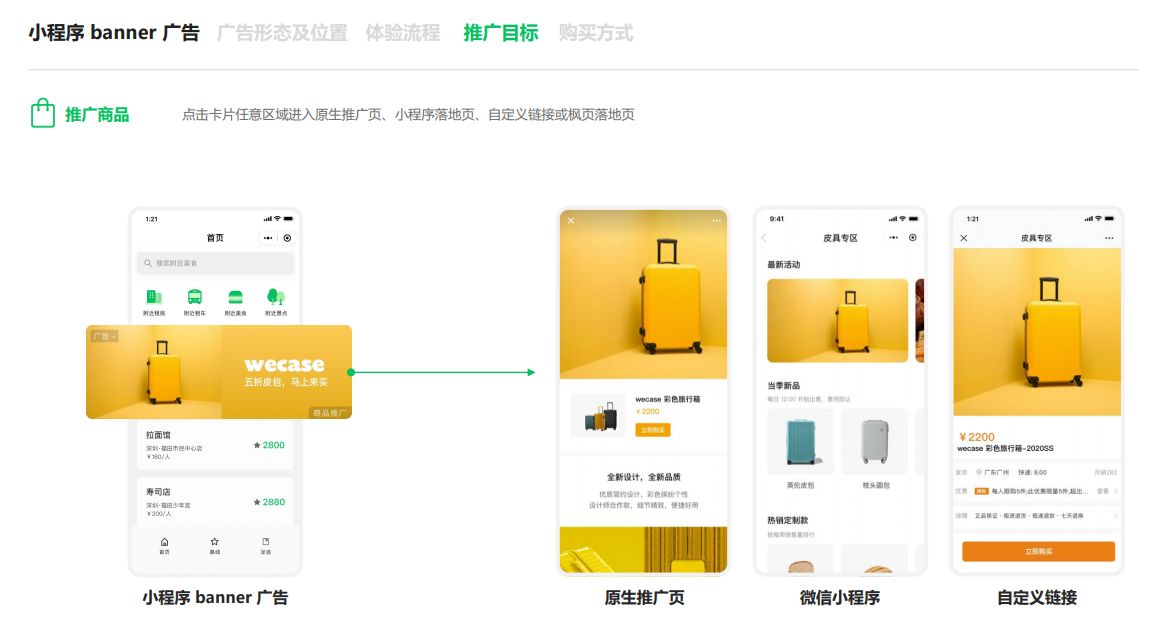 腾讯流量解密,小程序营销详解之小程序banner广告介绍-第6张图片-90博客网 腾讯流量解密,小程序营销详解之小程序banner广告介绍-第6张图片-90博客网
