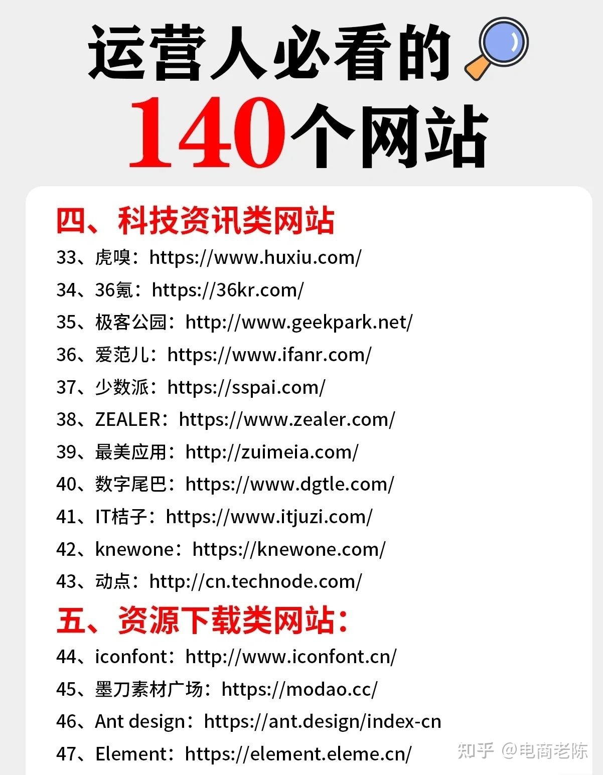 运营人必看的140个网站干货！-第3张图片-90博客网