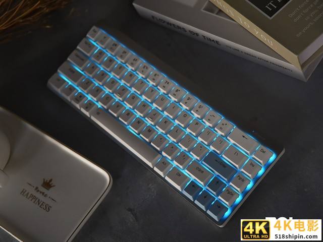达尔优EK868矮轴双模机械键盘评测 薄脆好下口-第14张图片-90博客网